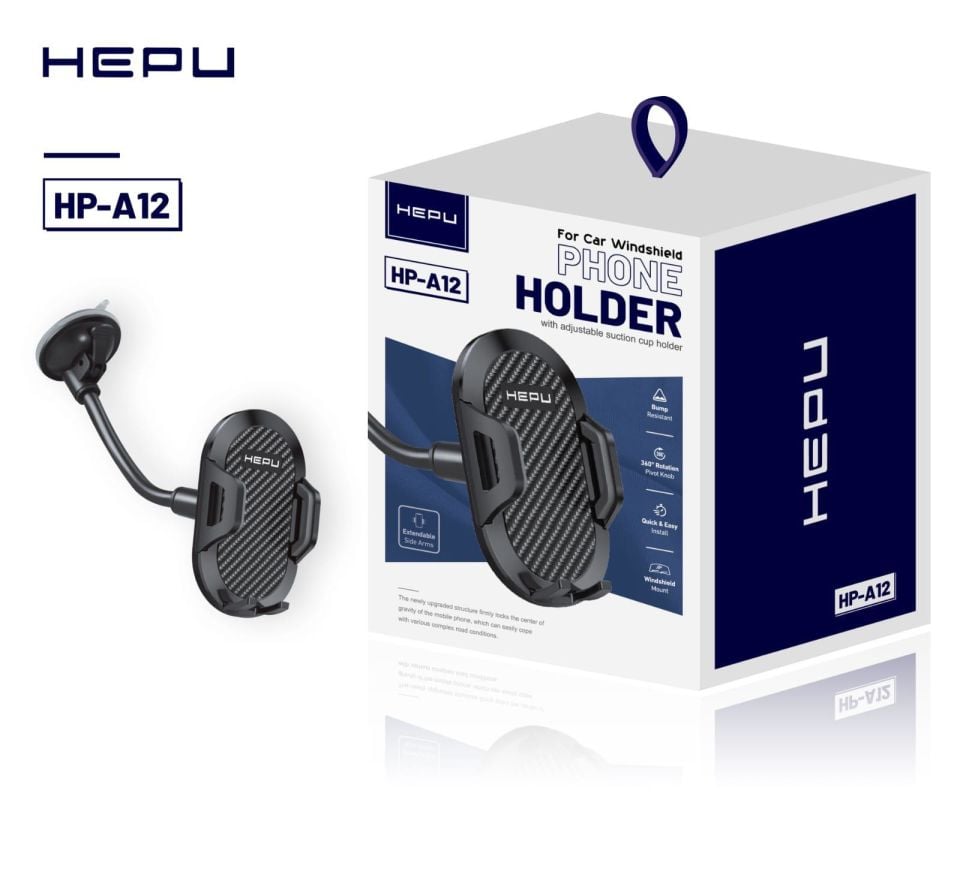 Hepu HP-12 Araç İçi Telefon Tutacağı