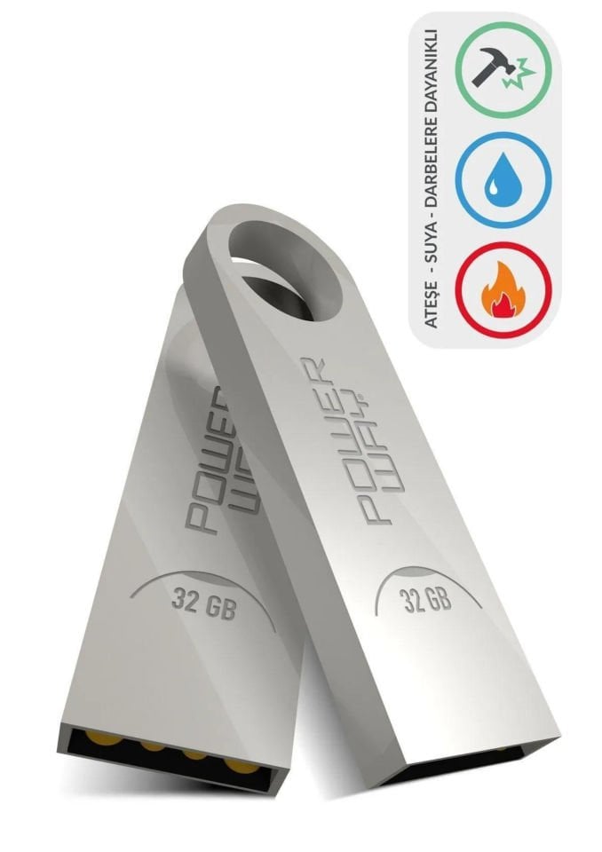 Powerway 32 Gb Metal Flash Bellek Metal Tasarım Usb Bellek The Latest Tecnology Chipset Data Traveler