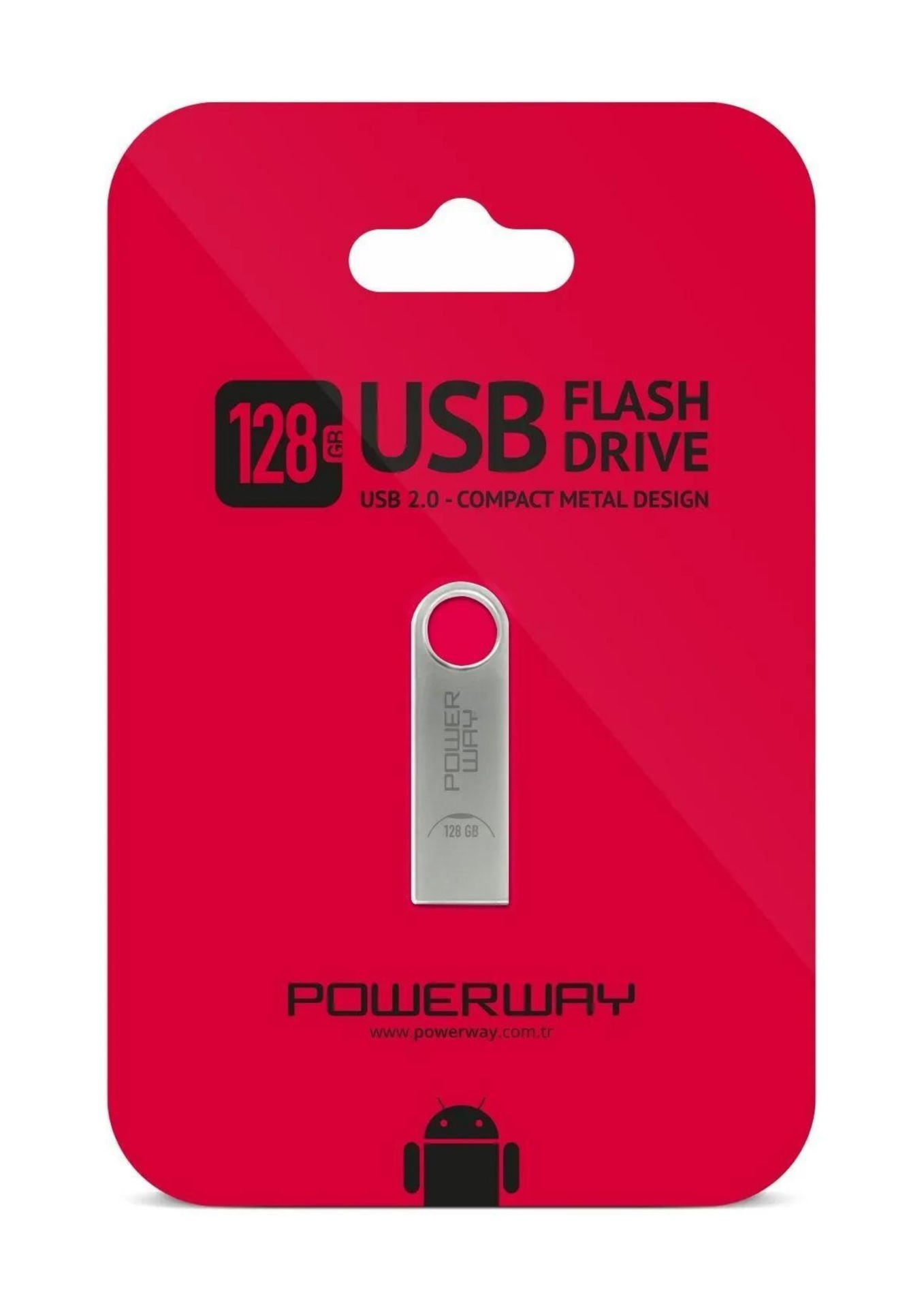 Powerway 128 Gb Metal Flash Bellek Metal Tasarım Usb Bellek The Latest Tecnology Chipset Data Traveler
