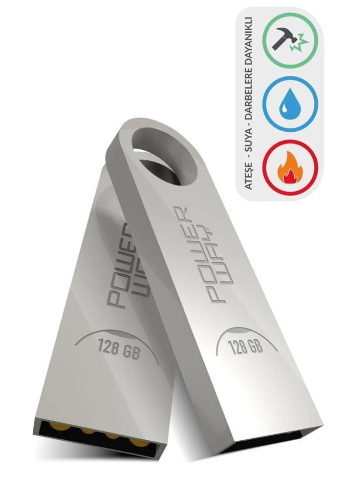 Powerway 128 Gb Metal Flash Bellek Metal Tasarım Usb Bellek The Latest Tecnology Chipset Data Traveler