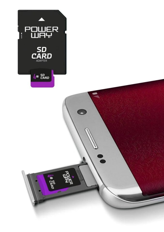 Powerway 4 GB Hafıza Kartı Adaptör Dahil