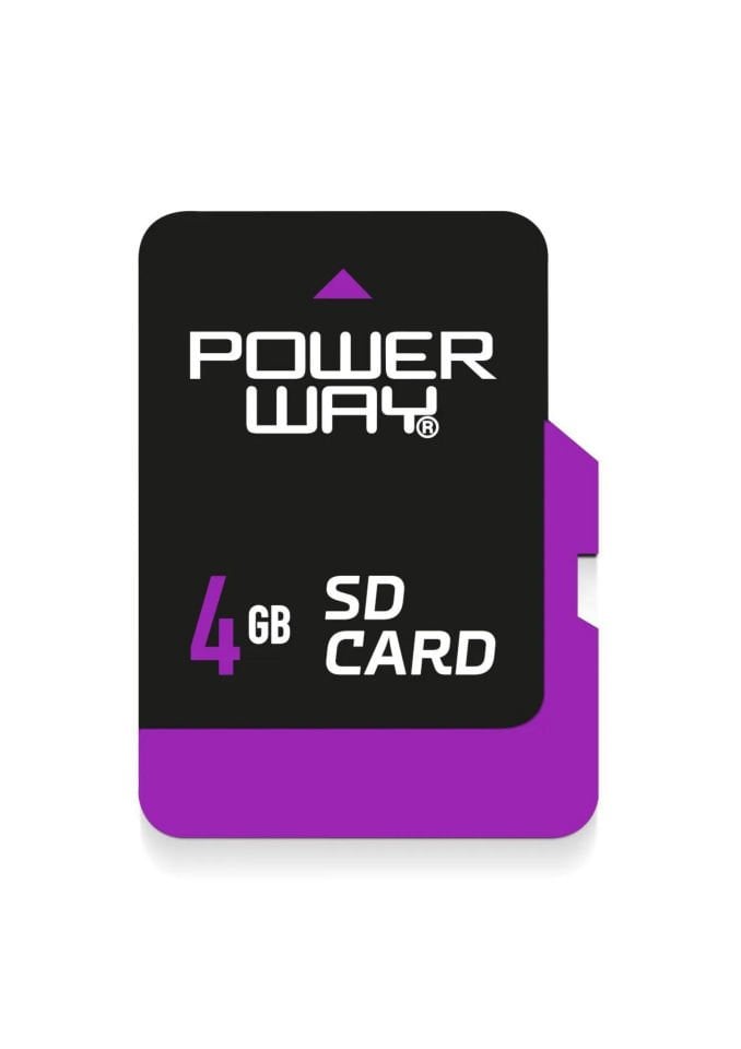 Powerway 4 GB Hafıza Kartı Adaptör Dahil