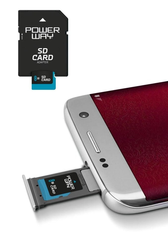 Powerway 8 GB Hafıza Kartı Adaptör Dahil