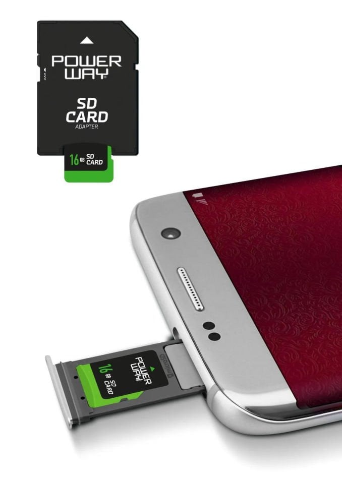 Powerway 16 GB Hafıza Kartı Adaptör Dahil