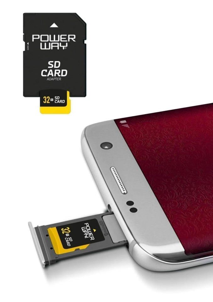 Powerway 32 GB Hafıza Kartı Adaptör Dahil