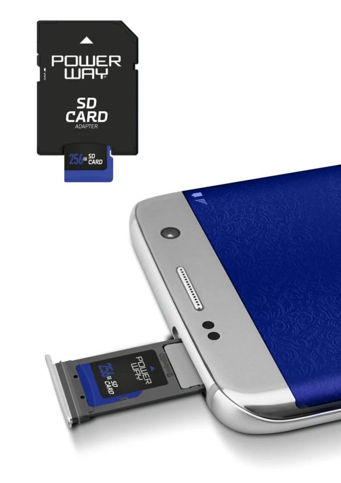 Powerway 256 GB Hafıza Kartı Adaptör Dahil