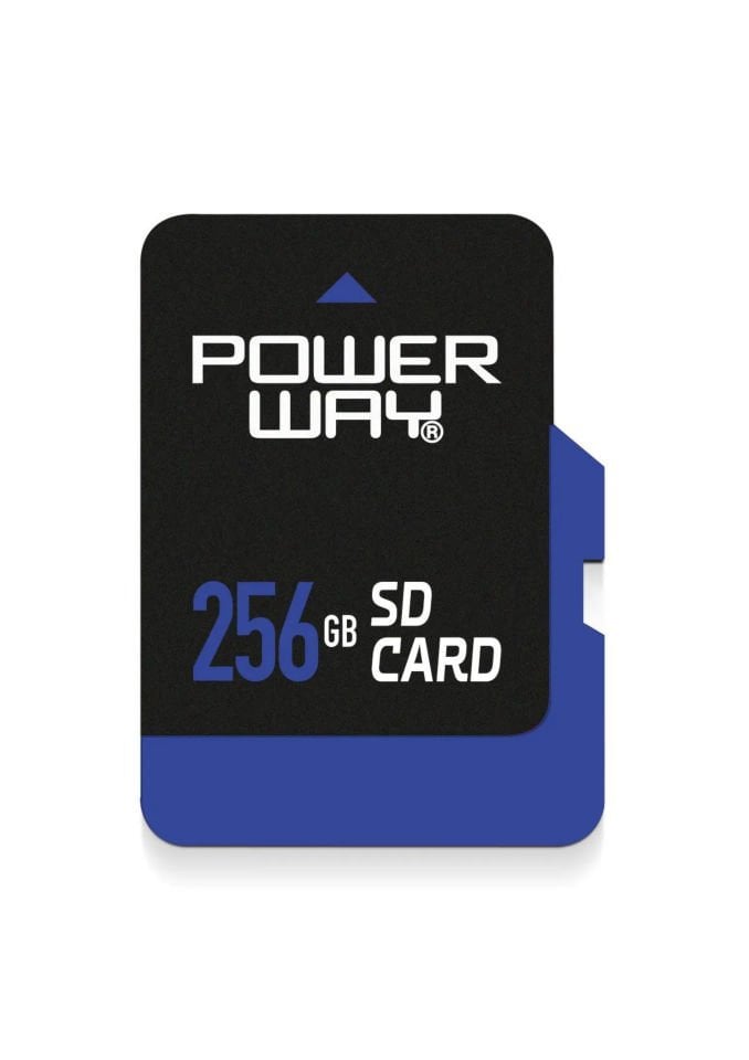 Powerway 256 GB Hafıza Kartı Adaptör Dahil