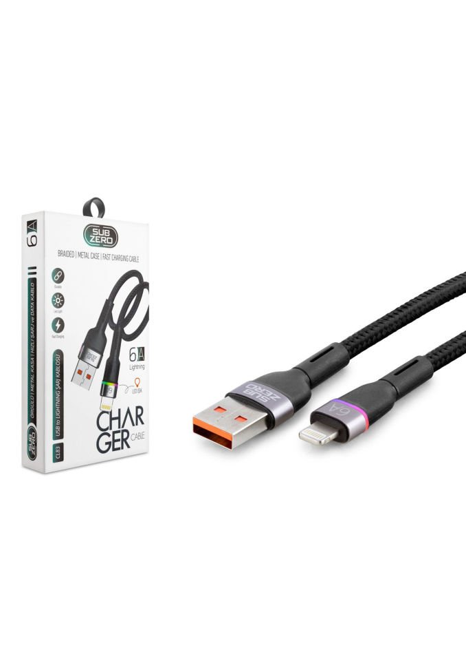 SUBZERO CL83 6A LIGHTNING IŞIKLI KABLO