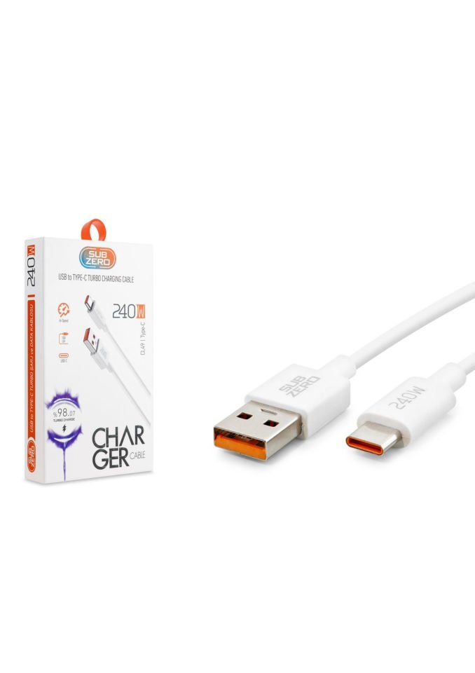 Subzero CL49 240W Type-C Hızlı Şarj Data Kablosu 1mt
