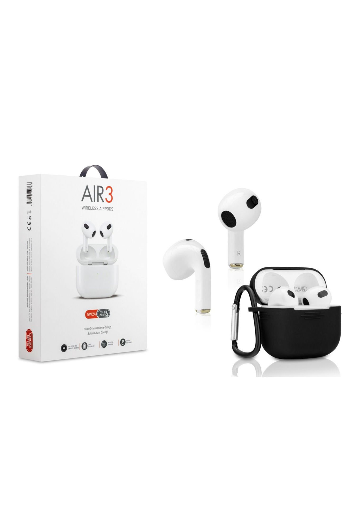 Subzero SW24 Air3 Airpods Bluetooth Kulaklık