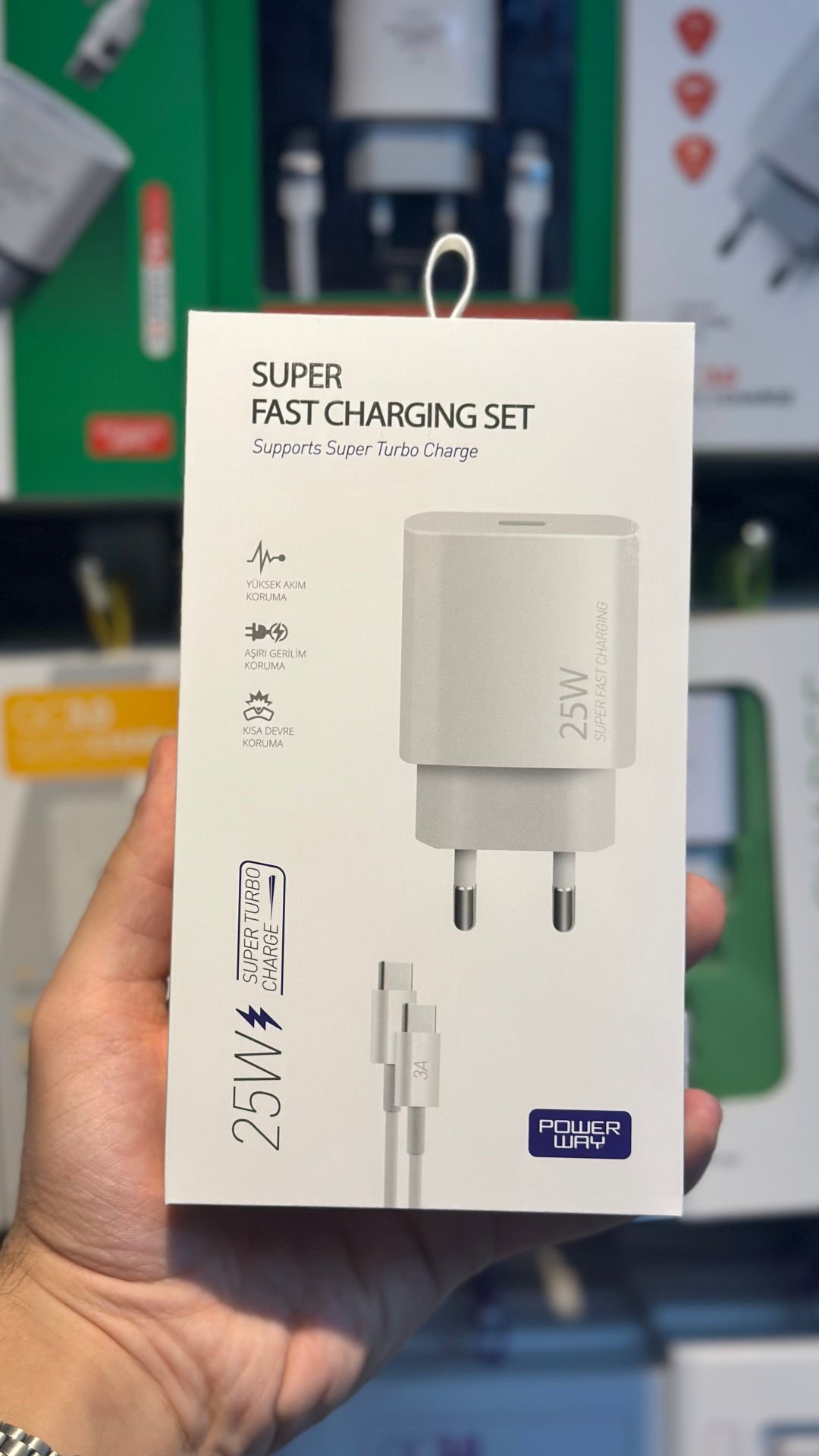 POWERWAY S25S 25W SET ŞARJ ALETİ