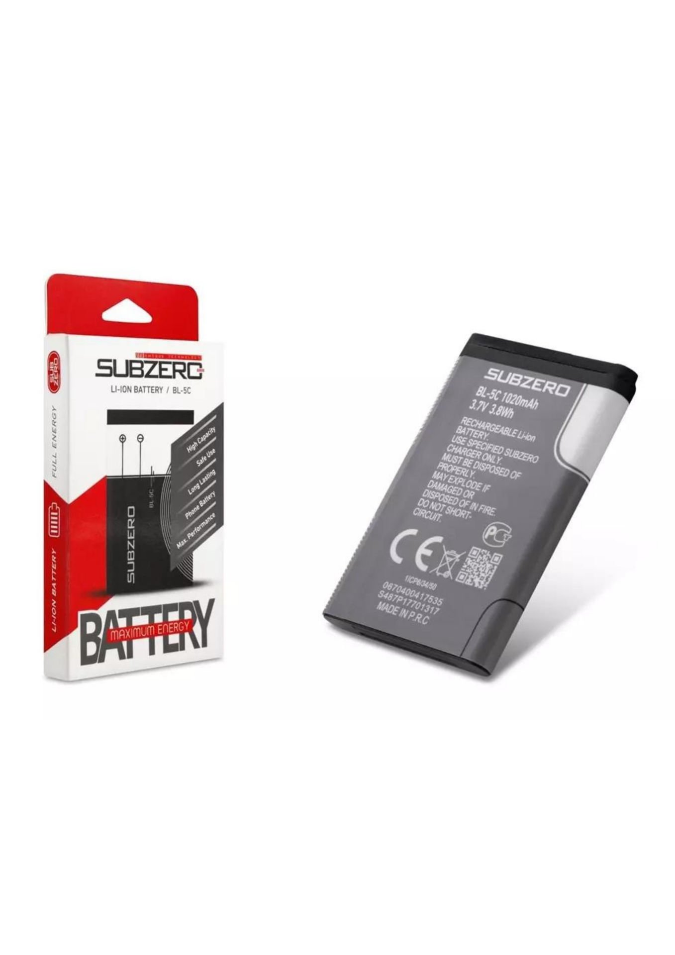 Subzero BL-5C Batarya