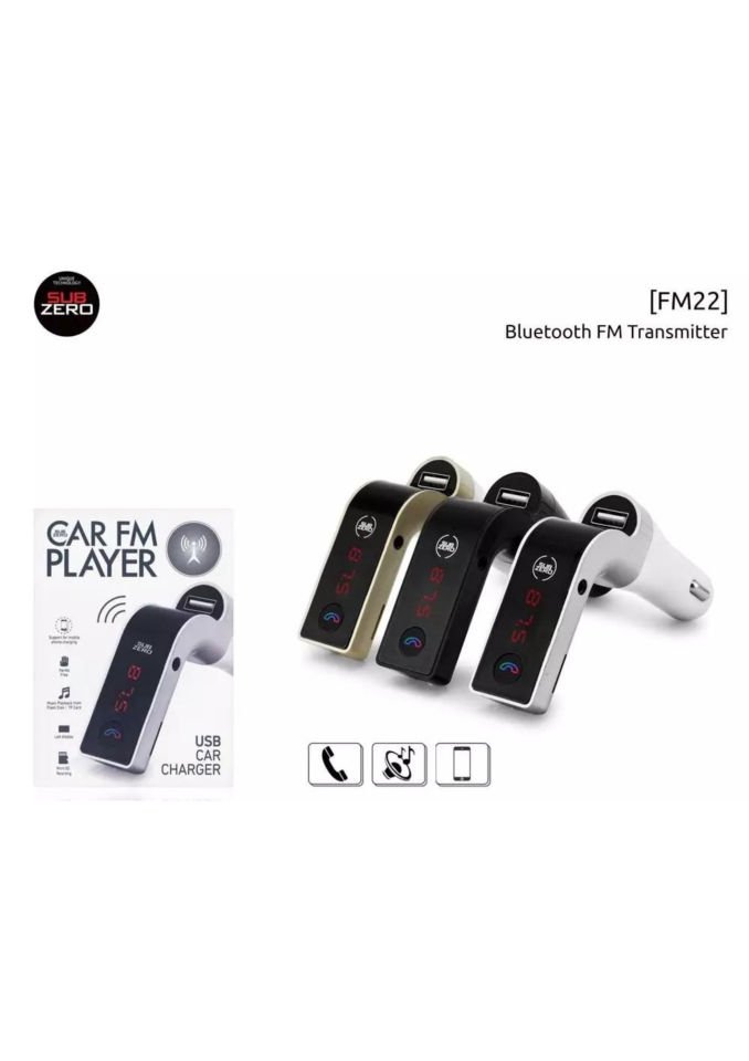 Subzero Bluetooth/USB FM Transmitter FM22