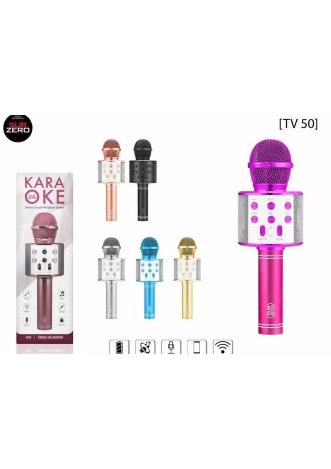 Subzero TV50 Türkçe Seslendirme Karaoke Mikrofon