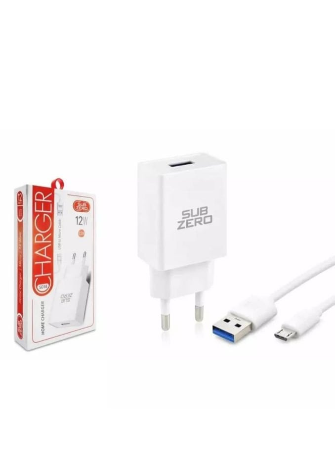 Subzero SG58 12W 2.4A Micro Ev Şarj Aleti