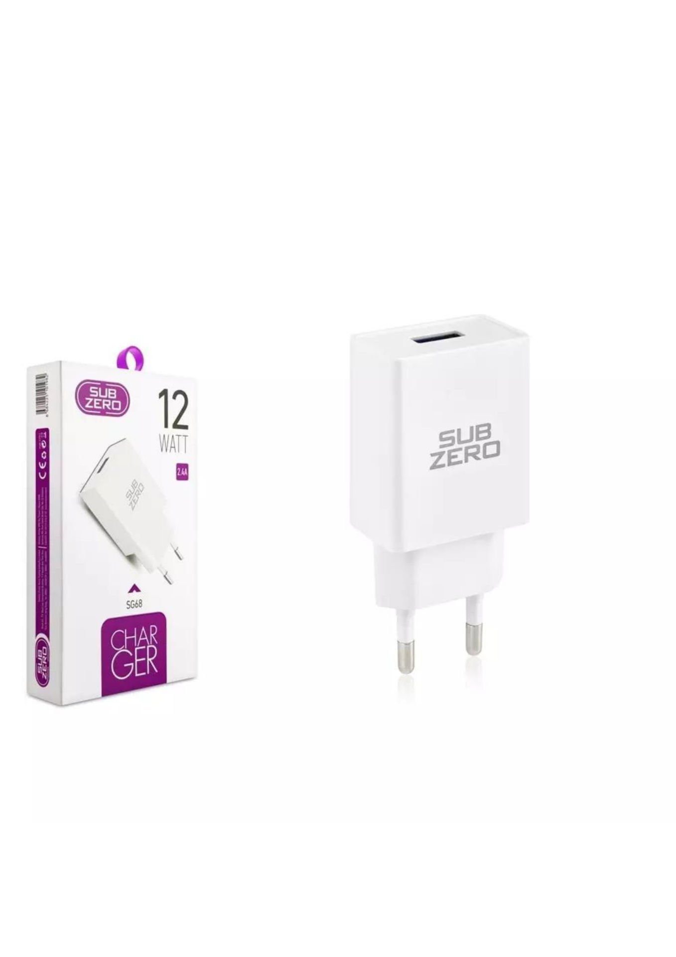 Subzero SG68 12W 2.4A Şarj Başlığı