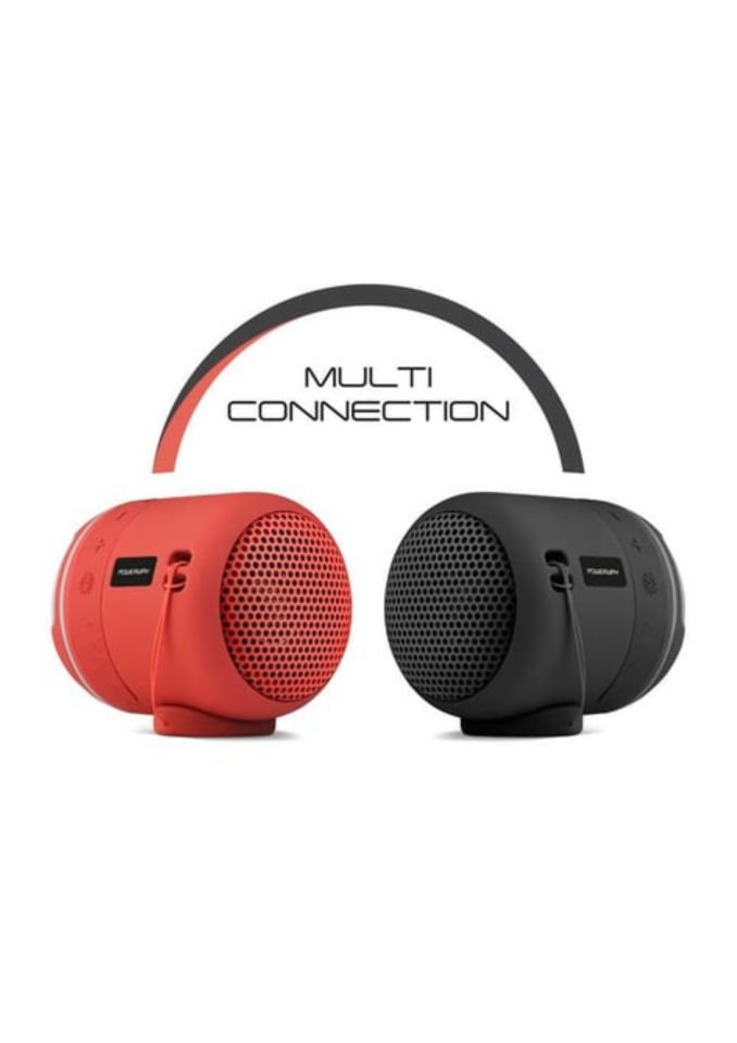 Powerway C4 Siyah Bluetooth Hoparlör Sese Duyarlı Led Işık