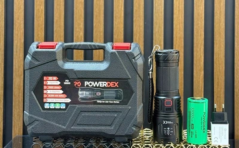 Powerdex Pd-15000 70 Watt Profesyonel El Feneri