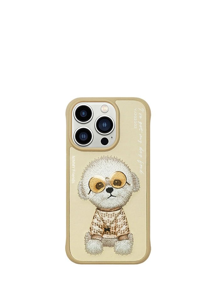 Nimmy iPhone 15 Pro Max Uyumlu Cool Glasses Series Little Rich Woman Telefon Kılıfı