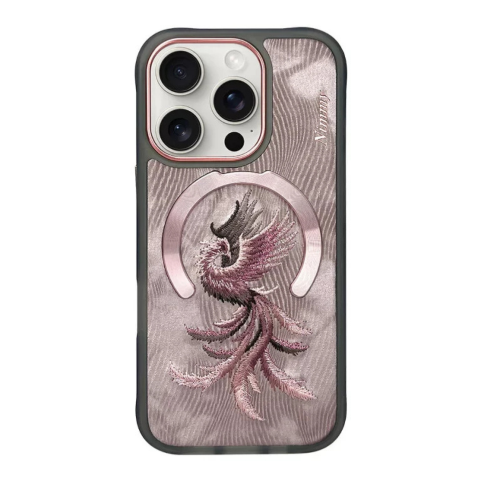 Nimmy iPhone 16 Pro Max Nakışlı Dream Animal Serisi Magsafe Kılıf – Phoenix