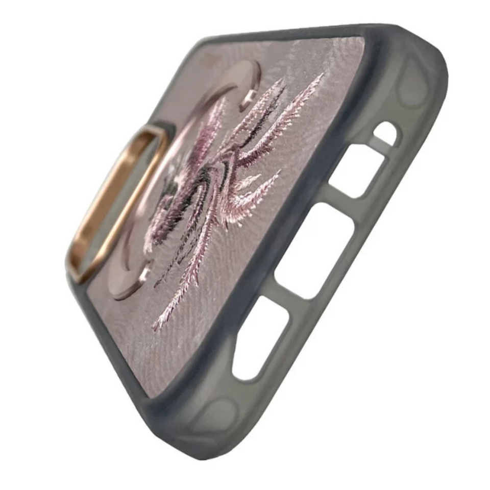 Nimmy iPhone 16 Pro Max Nakışlı Dream Animal Serisi Magsafe Kılıf – Phoenix