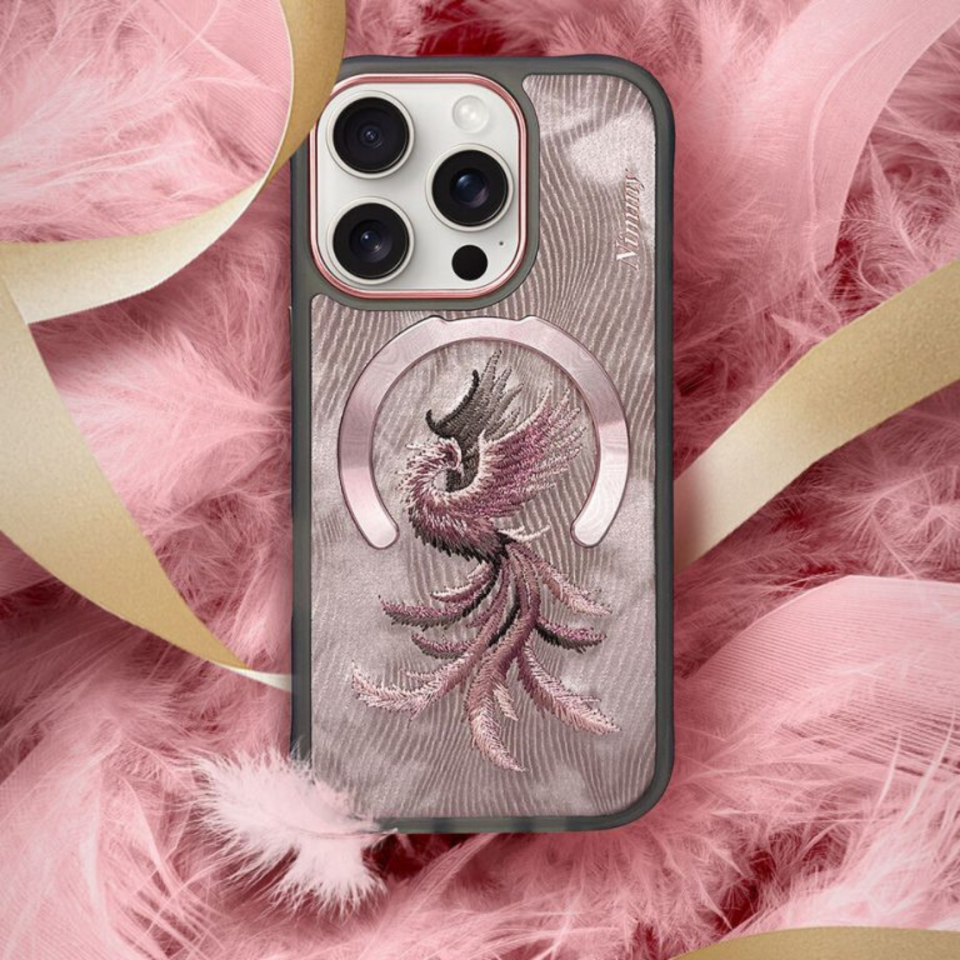 Nimmy iPhone 16 Pro Max Nakışlı Dream Animal Serisi Magsafe Kılıf – Phoenix