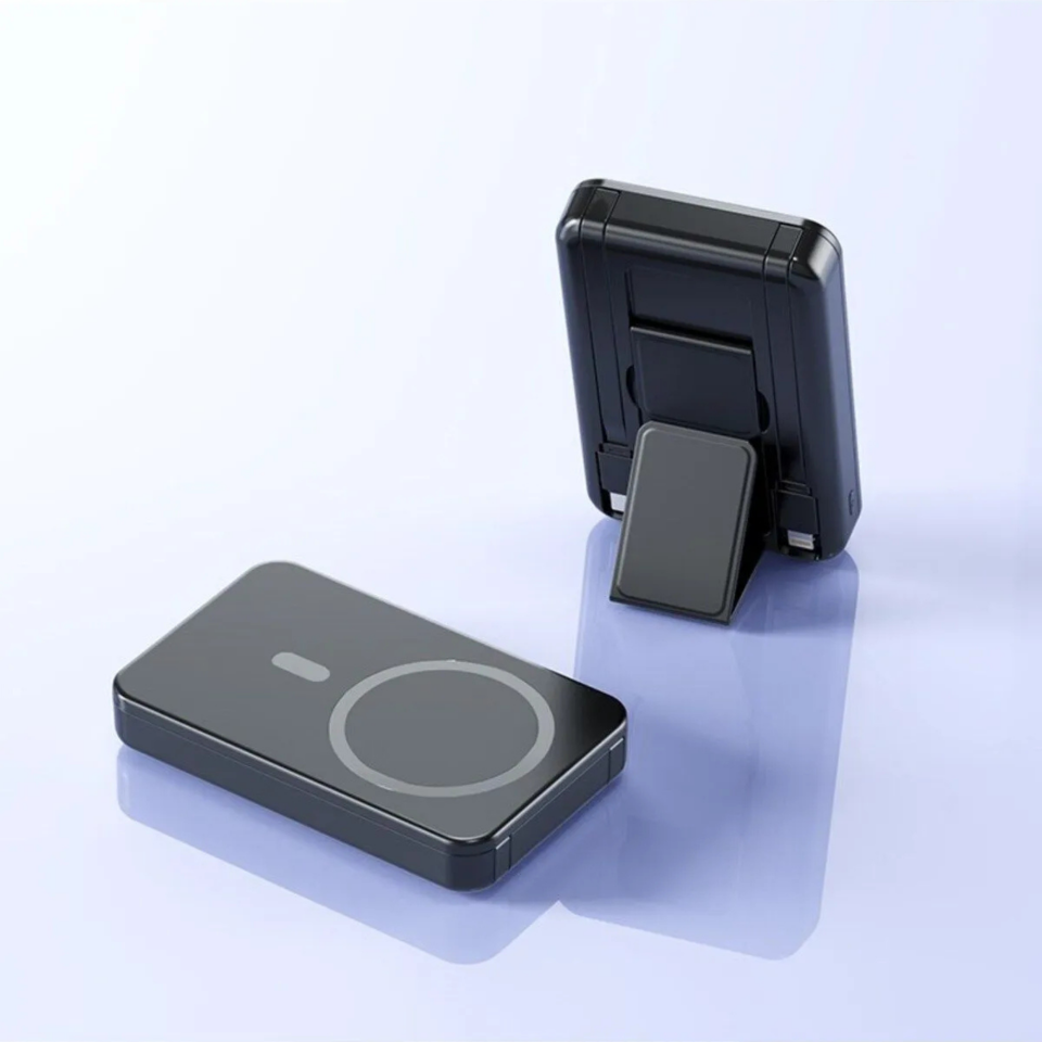 X-Level X-powermagduo 15w Magsafe Özellikli Pd 20w 10000 Mah Taşınabilir Şarj Aleti Çift Kablo Powerbank
