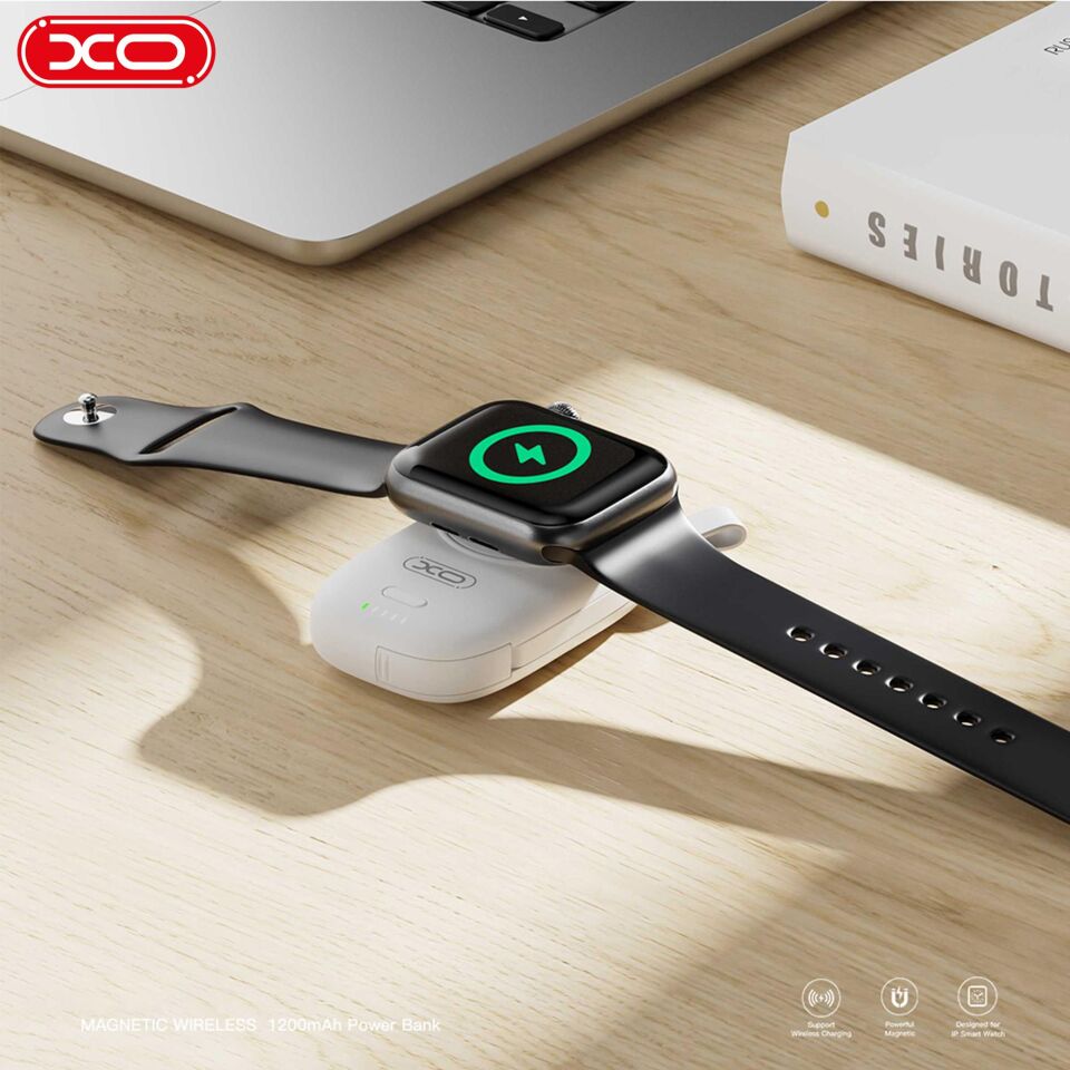 XO PR225 2.5W 1200 Mah Apple Watch Smart Watch Akıllı Saat Uyumlu Wireless Kablosuz Powerbank Şarj Aleti