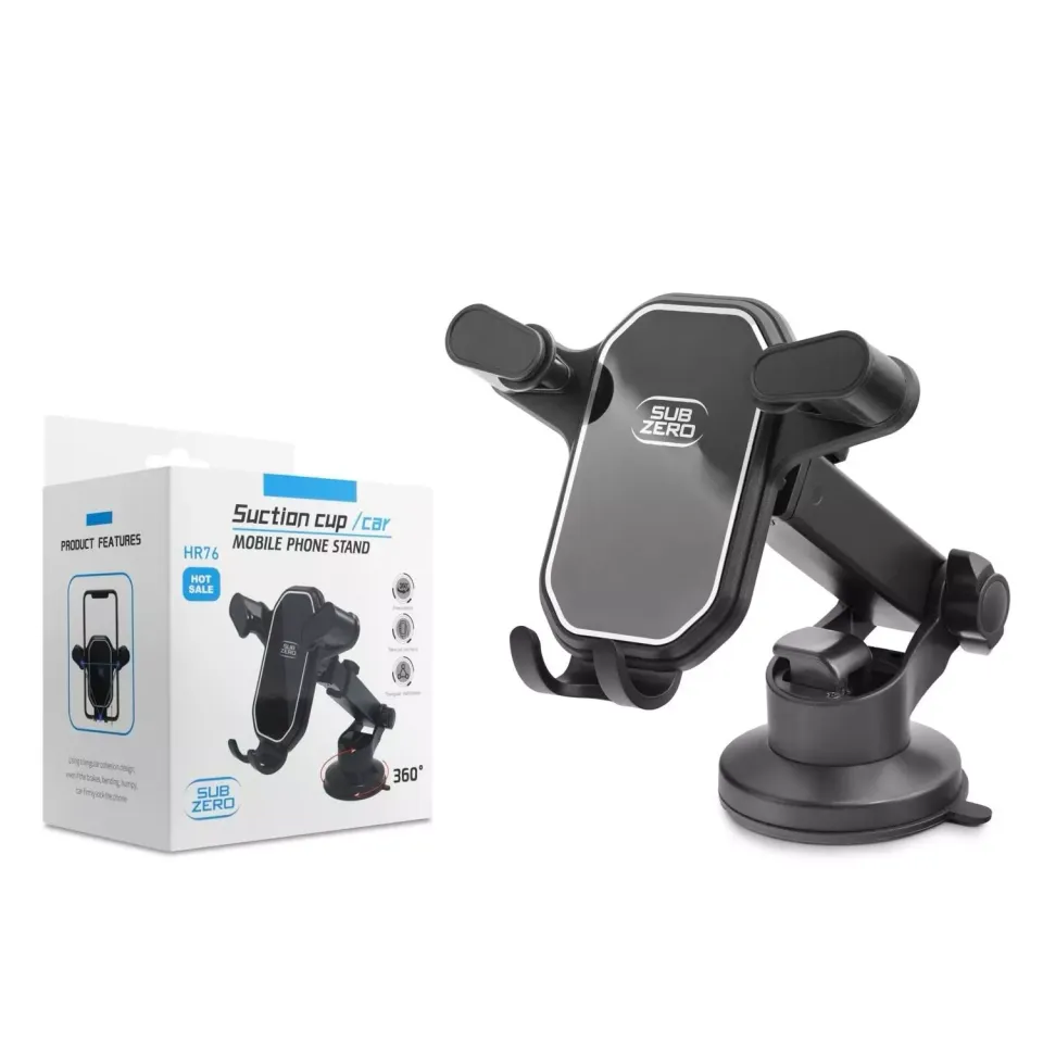 Subzero HR76 360 Derece Dönebilen Premium Araç Telefon Tutucu