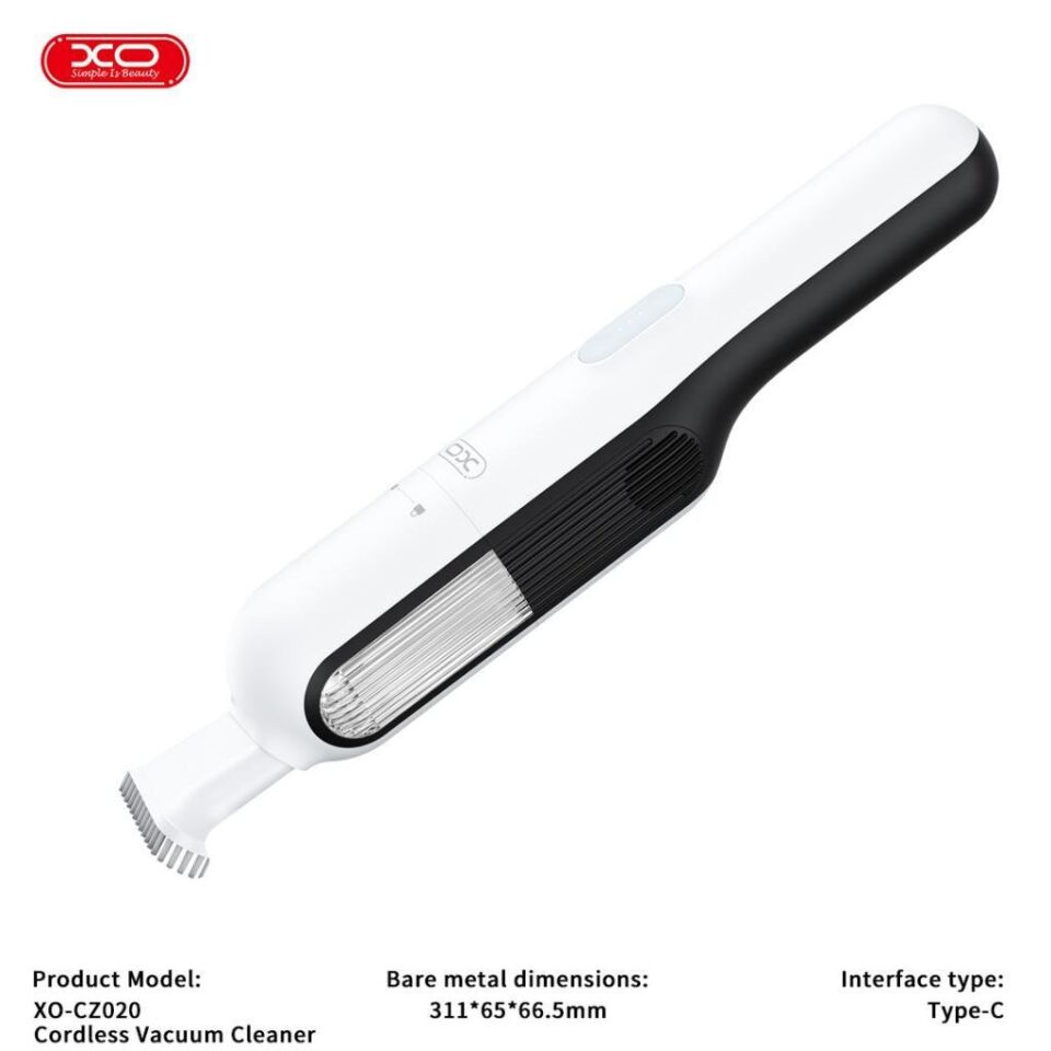 XO CZ020 Yıkanabilir Hepa Filtreli Kablosuz Elektrikli 5000mAh Araç ve Ev Süpürgesi