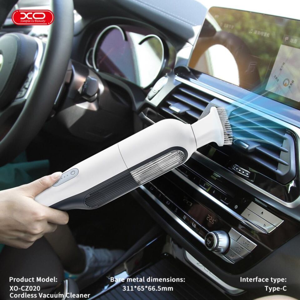 XO CZ020 Yıkanabilir Hepa Filtreli Kablosuz Elektrikli 5000mAh Araç ve Ev Süpürgesi