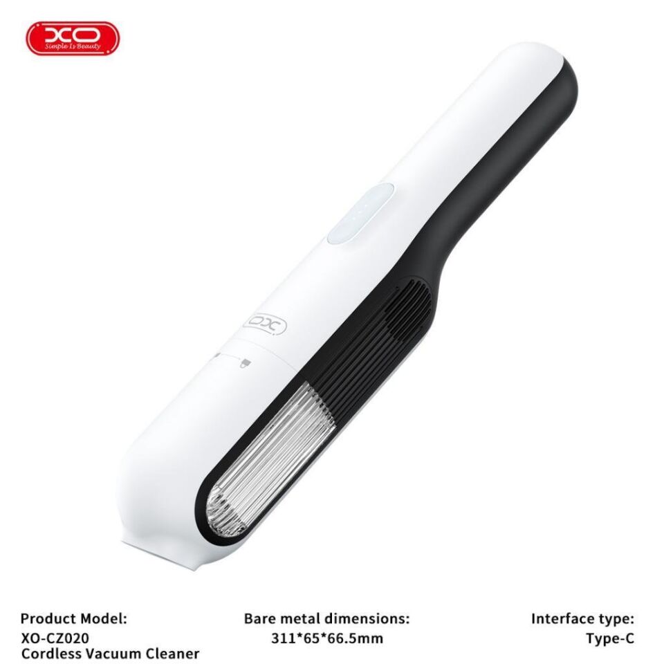 XO CZ020 Yıkanabilir Hepa Filtreli Kablosuz Elektrikli 5000mAh Araç ve Ev Süpürgesi