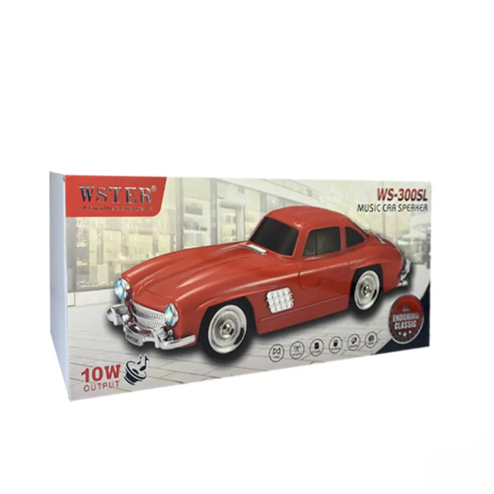 Wster 300SL Mercedes Araba Bluetooth  Fm Speaker