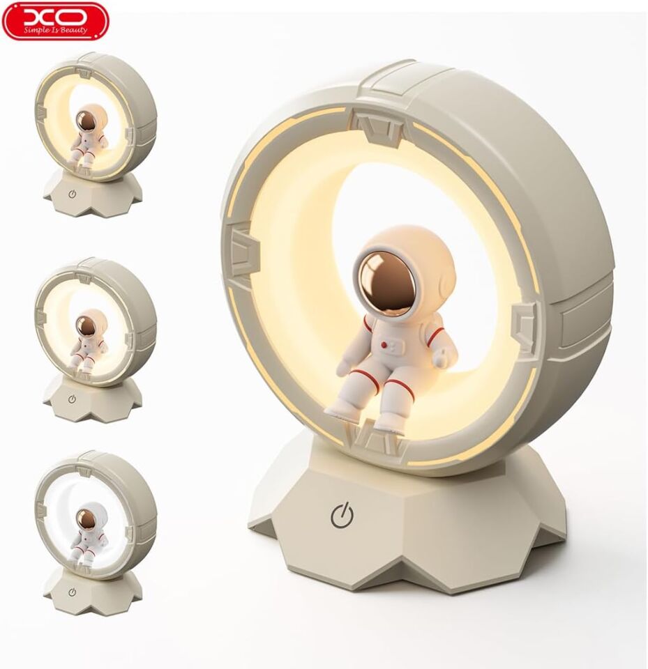 XO Simple is Beauty OZ12 Astronot Temalı Çocuk LED Gece Lambası