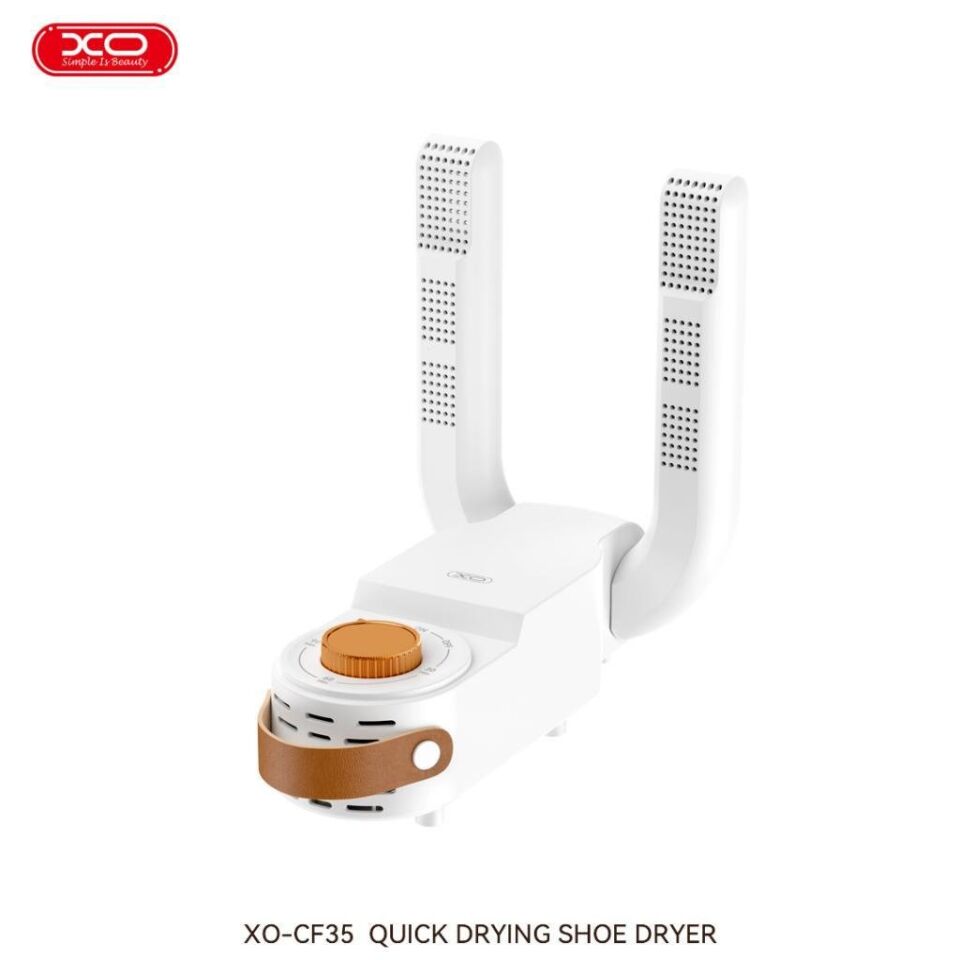XO CF35 Portatif 360 Derece Sıcak Hava İle Antibakteriyel Ayakkabı Kurutucu
