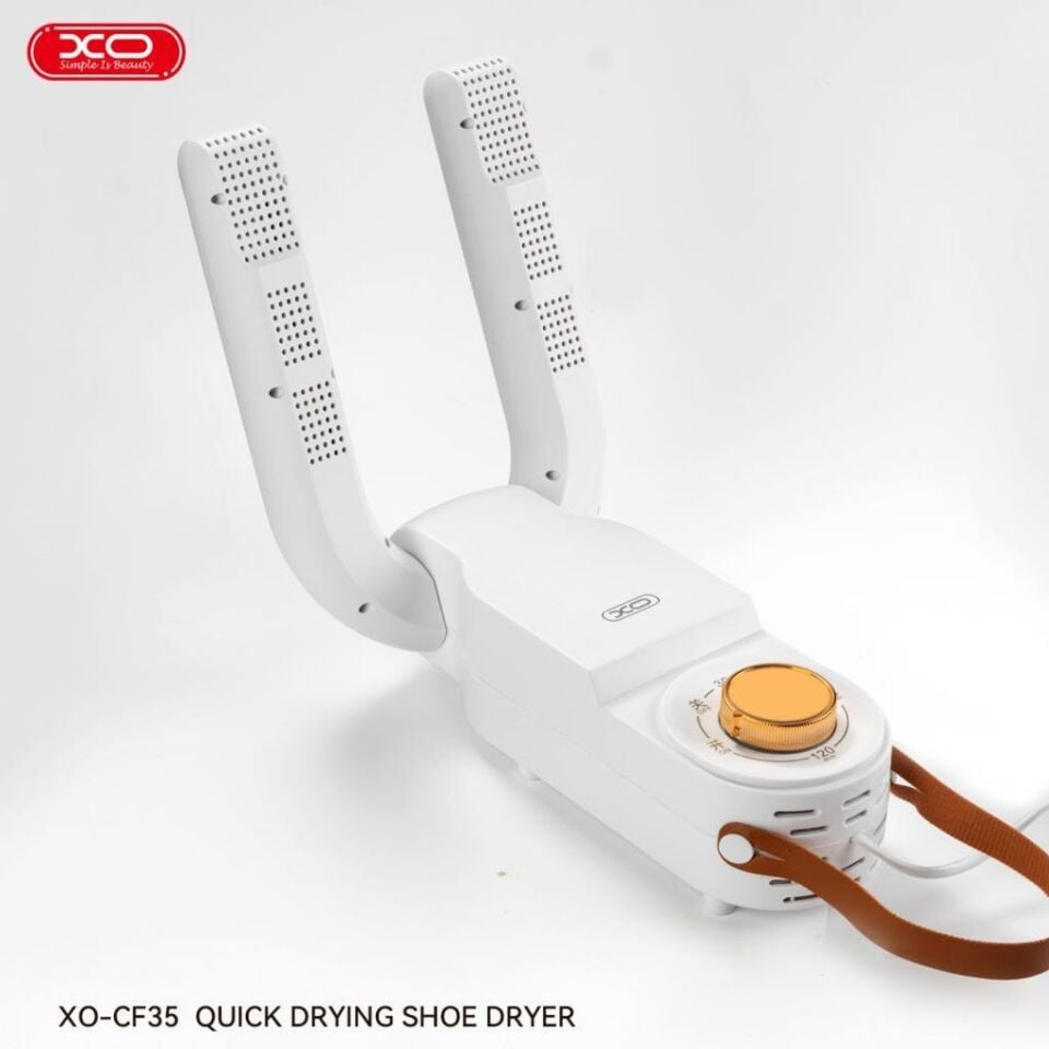 XO CF35 Portatif 360 Derece Sıcak Hava İle Antibakteriyel Ayakkabı Kurutucu