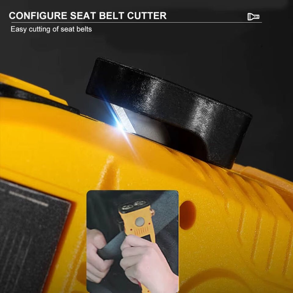 Wison WS-1414 Cam Kıracaklı Dijital Göstergeli Mıknatıslı Şarjlı Acil Durum Tamirci Feneri