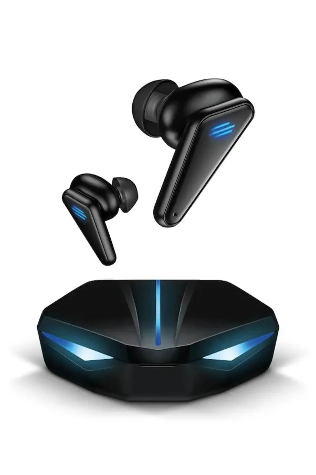 Maxron GamerPods4 Led Işıklı Oyuncu Kulaklığı Ekstra Bass Bluetooth Kulaklık Dokunmatik Kontrol Tüm Telefonlara Uyumlu