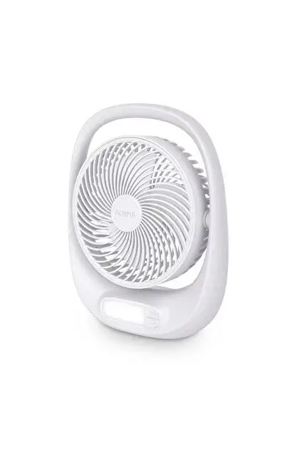 Yeni Model 3 Kademeli Auhma Masaüstü Ev Ofis Fanı 1800 mAh Şarjlı Led Işıklı Vantilatör