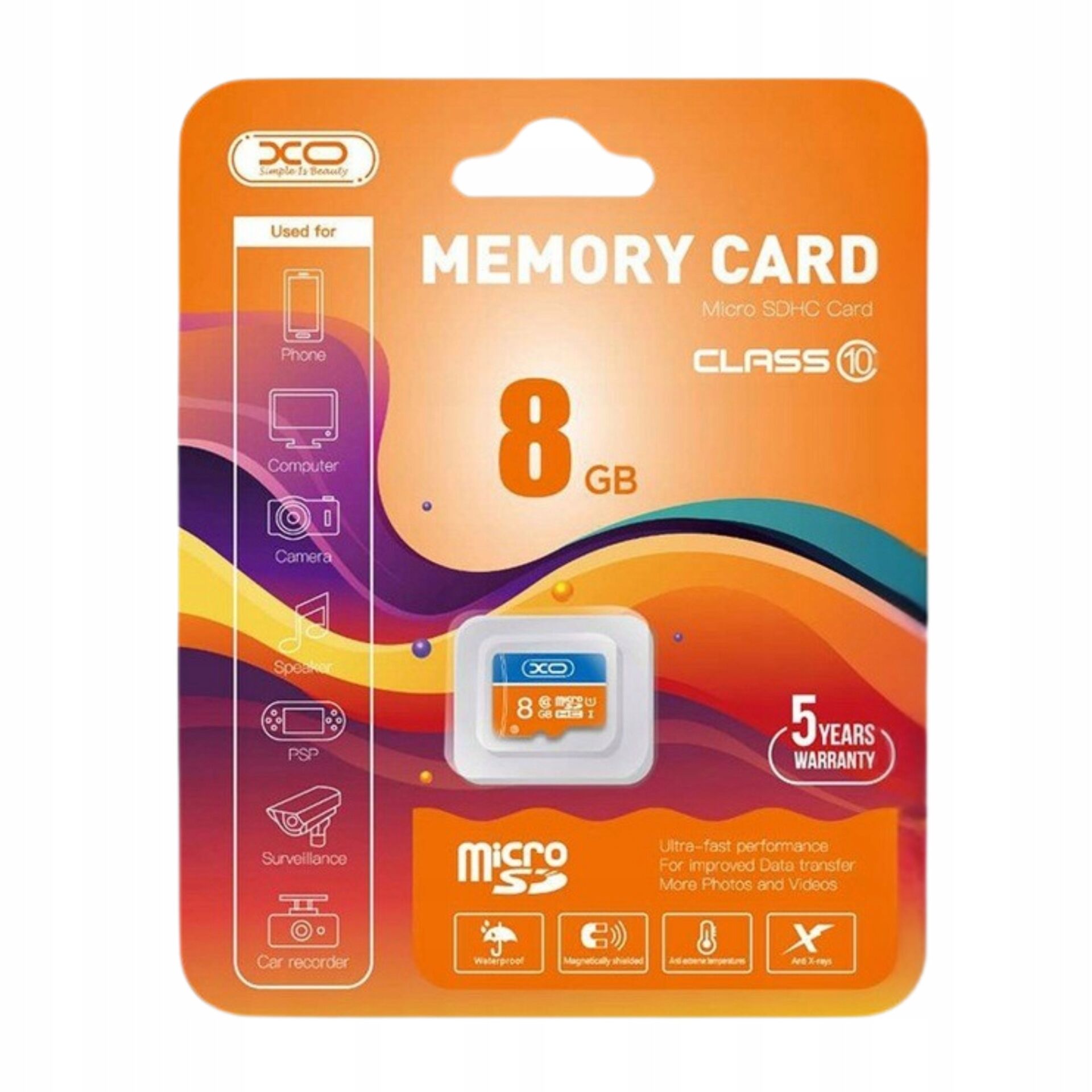 XO 8 Gb Hafıza Kartı