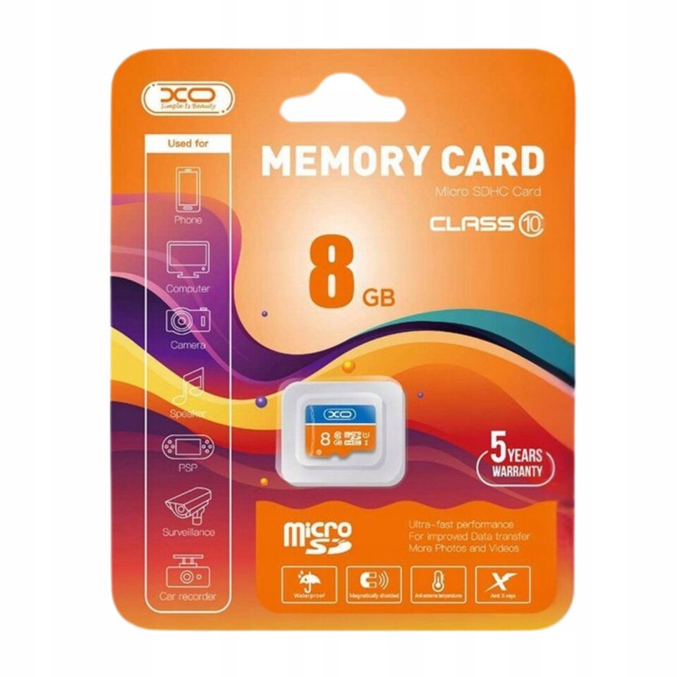 XO 8 Gb Hafıza Kartı