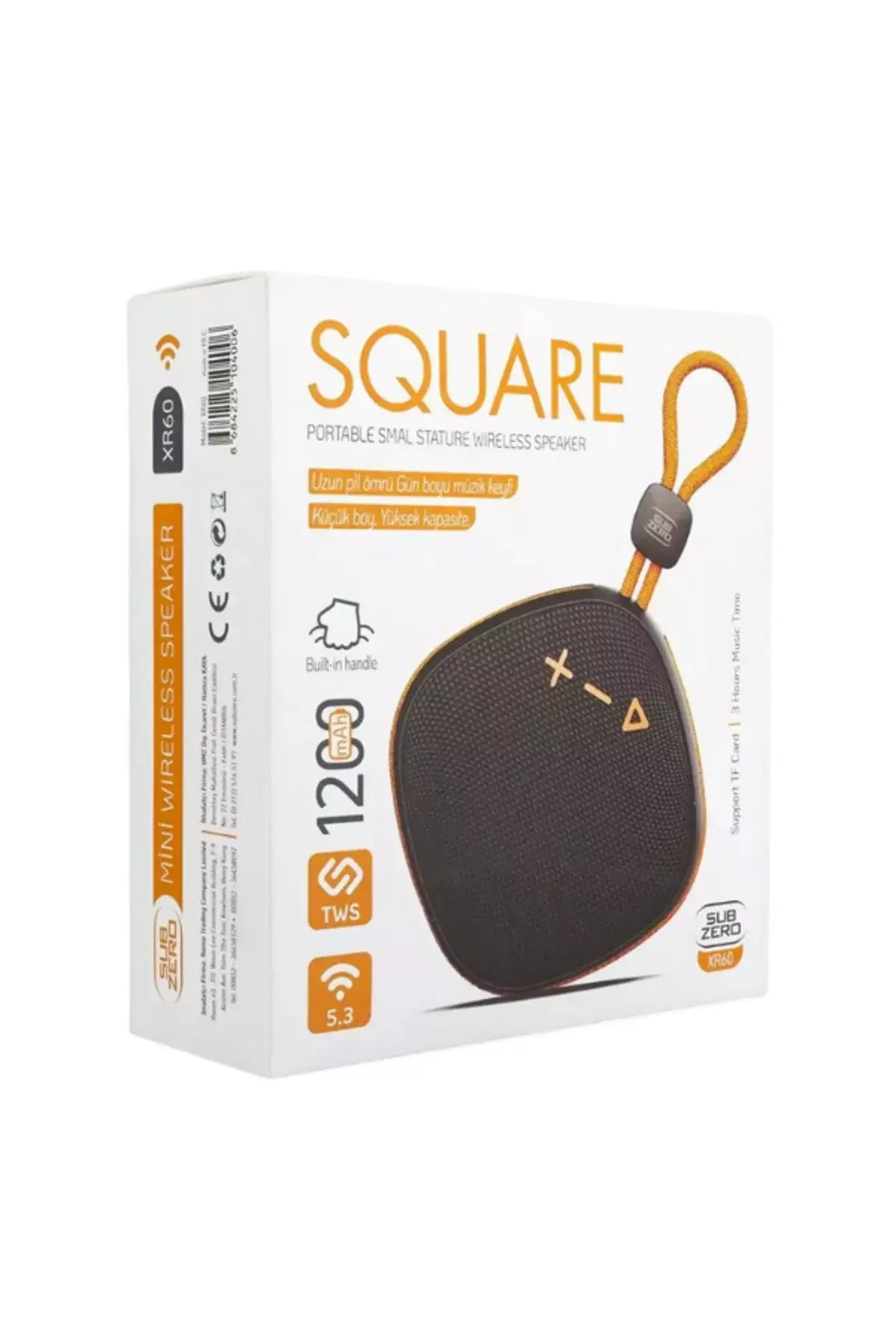  XR60 Mini Bluetooth TWS Hoparlör | Kompakt & Kablosuz Stereo