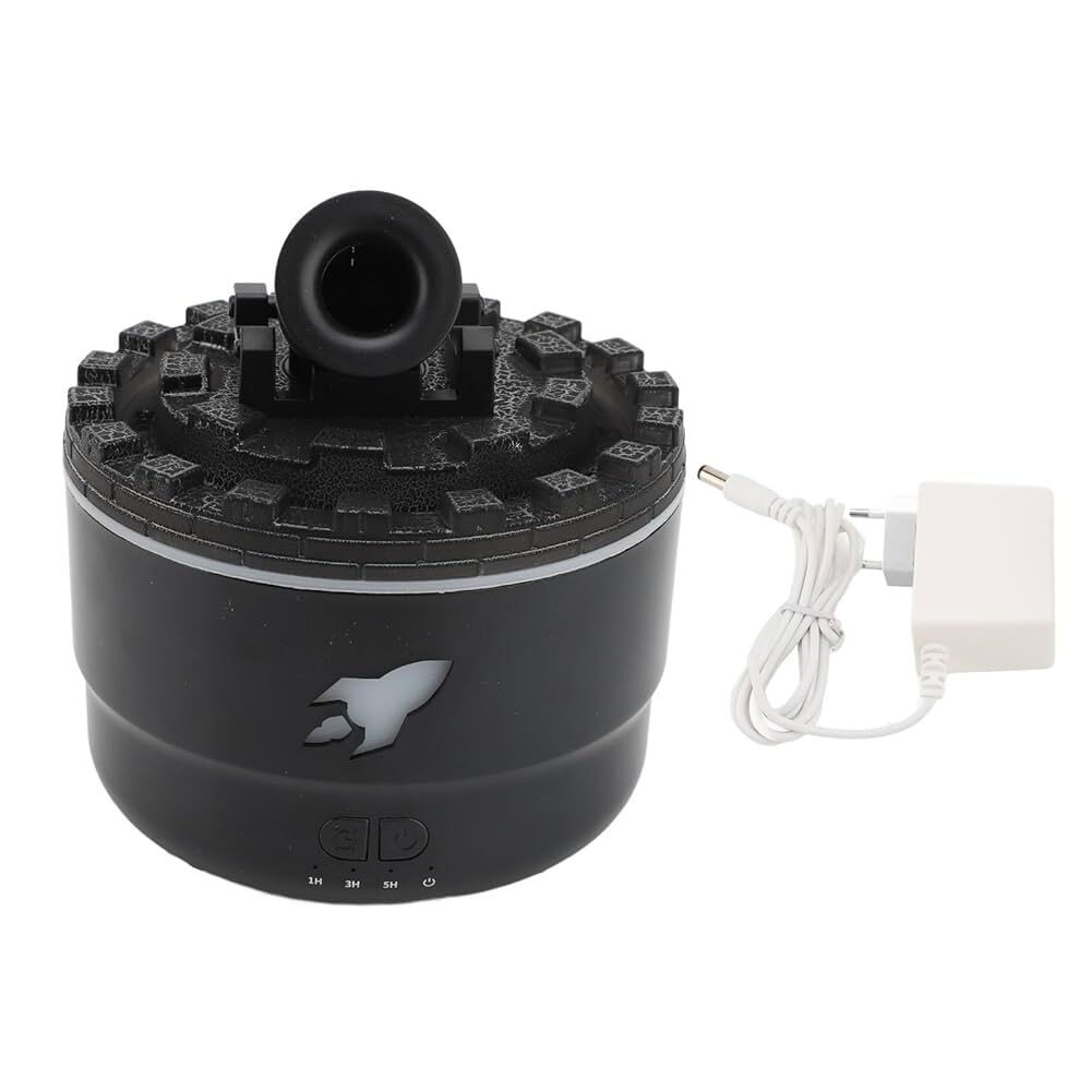 Siyah Top Atış Görselli Buhar Makinesi