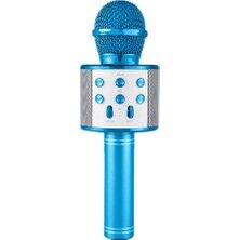 Subzero TV50 Kablosuz Karaoke Mikrofon – Bluetooth, 60 Desibel Metal Gövde, USB & SD Girişli, 800mAh Pil