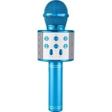 Subzero TV50 Kablosuz Karaoke Mikrofon – Bluetooth, 60 Desibel Metal Gövde, USB & SD Girişli, 800mAh Pil