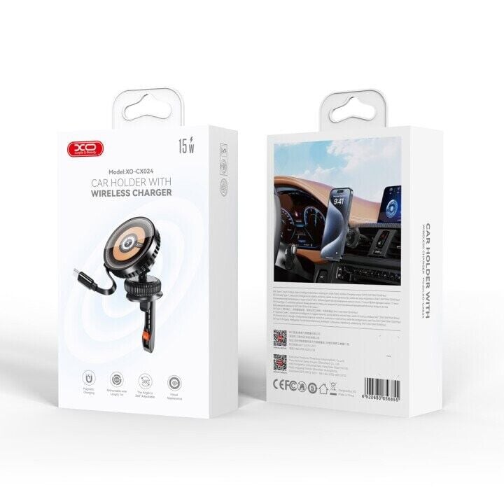 CX024 MagSafe Şarjlı Manyetik Araç Telefon Tutucu