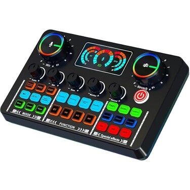 Blic Pro+ KSA2 Siyah Live Stream Sound Card | Profesyonel Canlı Yayın Ses Kartı