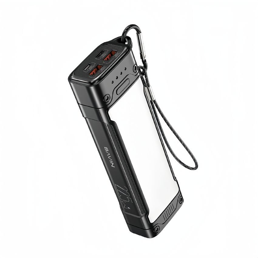 Bavin PC1002 20000mAh Şarj Type-C Micro Girişi ve 2 USB Çıkışlı LED Işıklı Powerbank