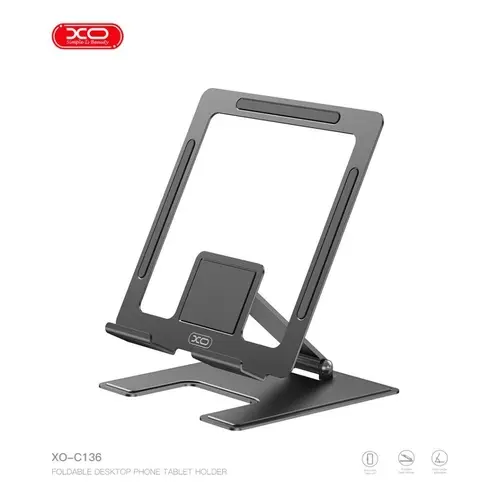 XO C136 Katlanabilir Metal Tablet ve Telefon Standı