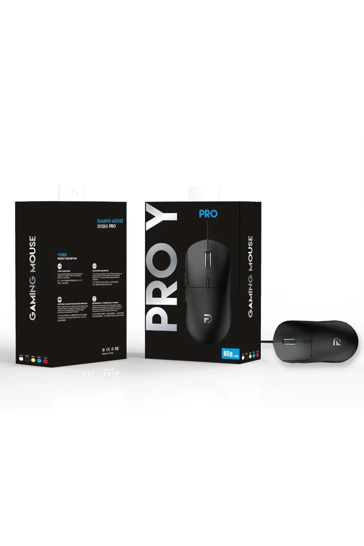 Trio G100B PRO Y Series 65g Ultra Hafif Gaming Mouse